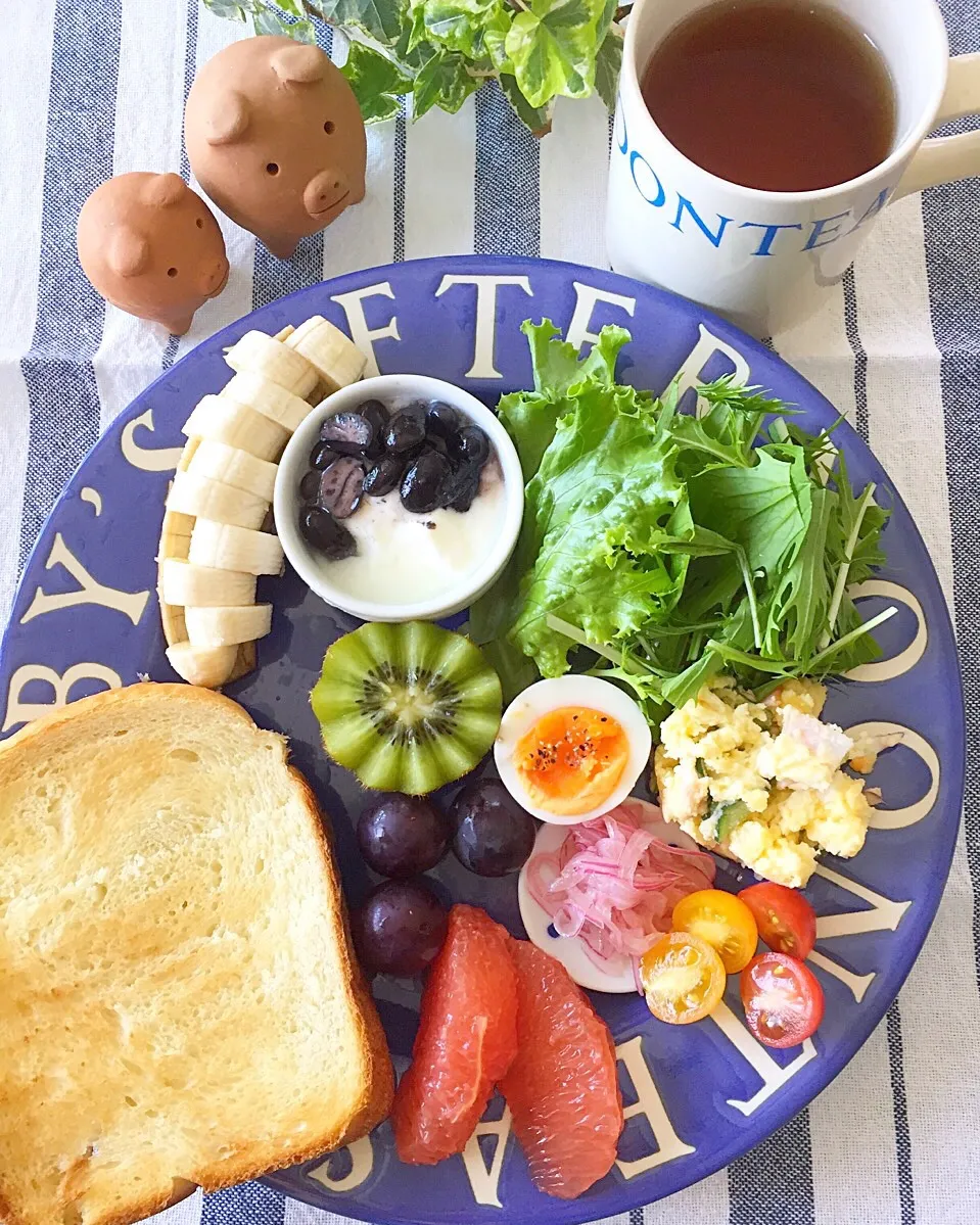 朝ごはん☺︎|むーさん