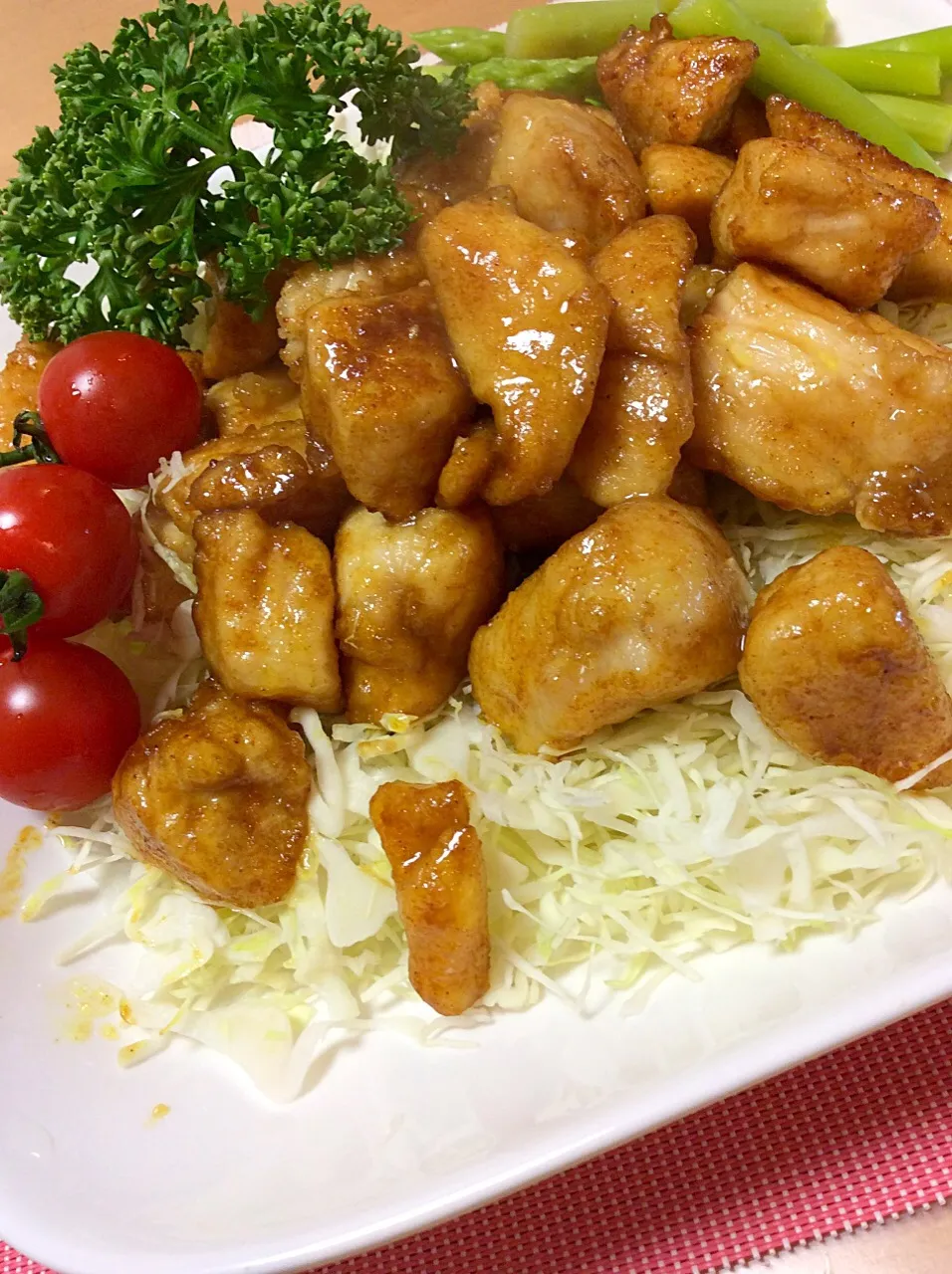 鶏胸肉のカレー照り焼き|須佐 浩幸さん