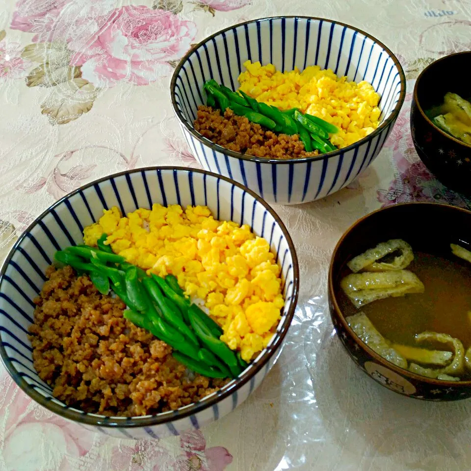 三色丼|たえさん