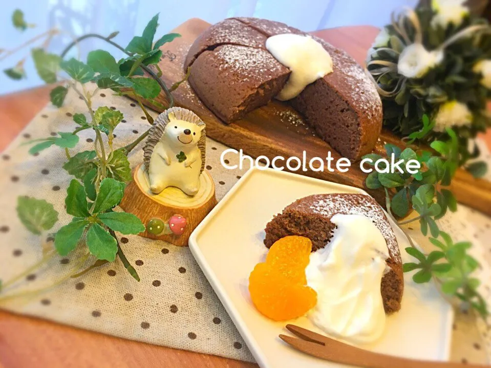 炊飯器で作るチョコケーキ🍫|Sakai Sayakaさん