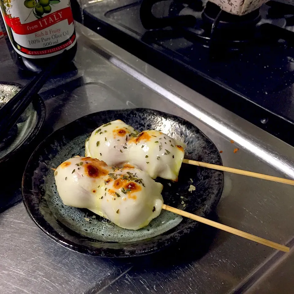 焼きトマトとろけるチーズ乗せ!  (^-^)|Kei Satoさん