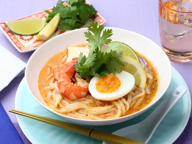 話題のシンガポール麺をお家で！簡単ラクサうどん #AllAbout|All About 料理レシピさん