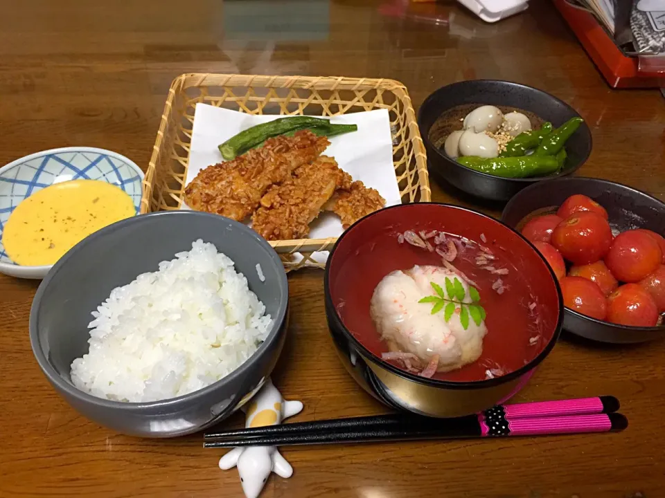 晩御飯は和食。|舞さん