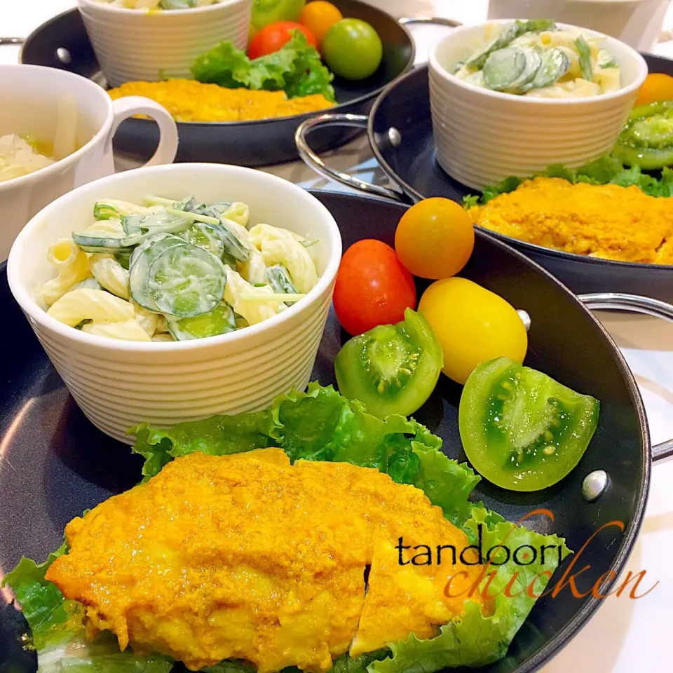 タンドリーチキン
#タンドリーチキン #チキン #簡単 #スパイスチキン #tandoori chicken #spicychicken #easy|cheesaltさん