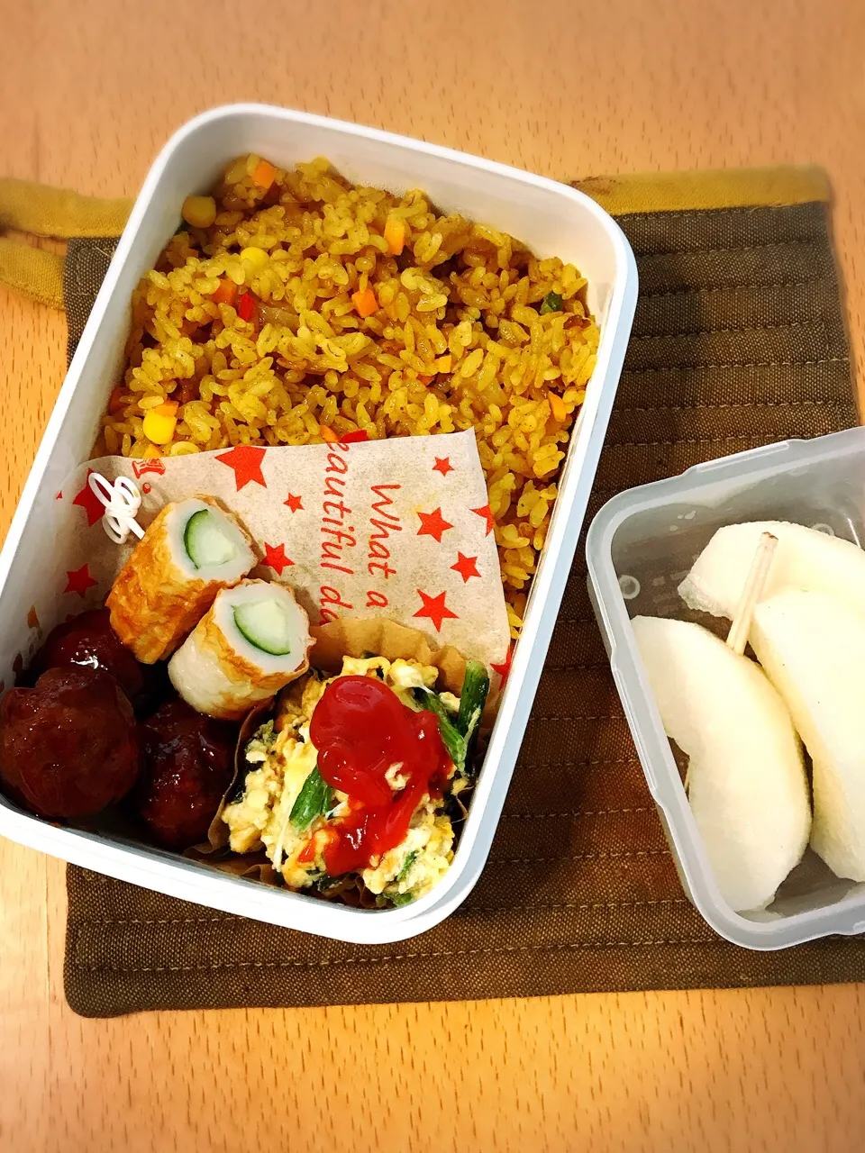 日曜特訓弁当🍱
#中学生男子弁当 #お弁当 #弁当|ちっくんさん