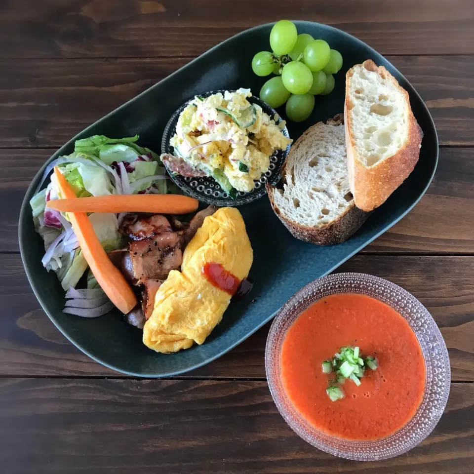 今日の朝ごはん|ぺんぎんさん