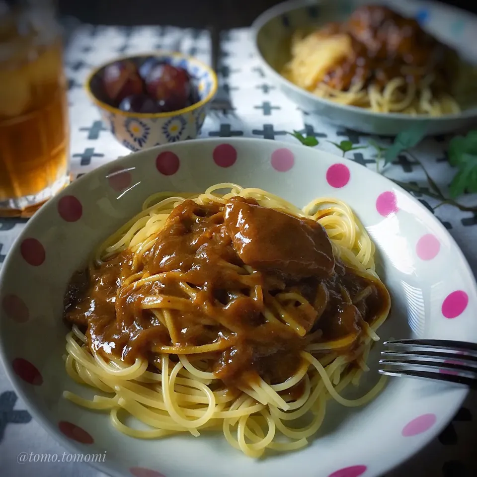 カレーパスタ|ともみ。さん