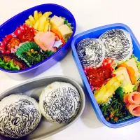 Snapdishの料理写真:ベイブレード弁当
#お弁当#遠足|こうたりくママさん