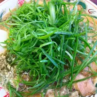 Snapdishの料理写真:九条ネギラーメン|くまこさん