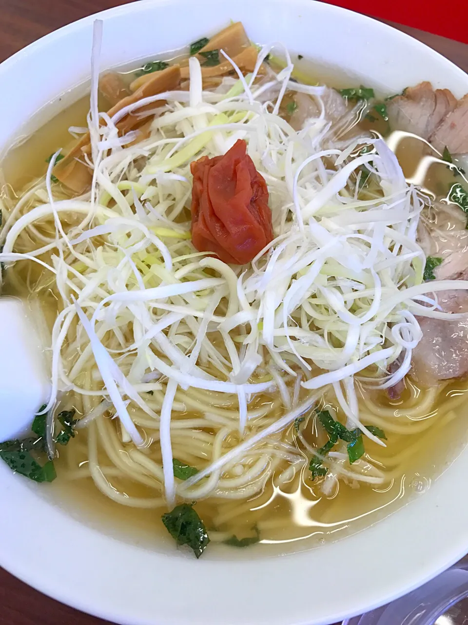 Snapdishの料理写真:梅しそラーメン|くまこさん