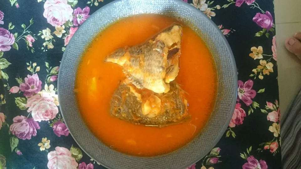 Snapdishの料理写真:fish with durian fermentation sauce|harakitchenさん