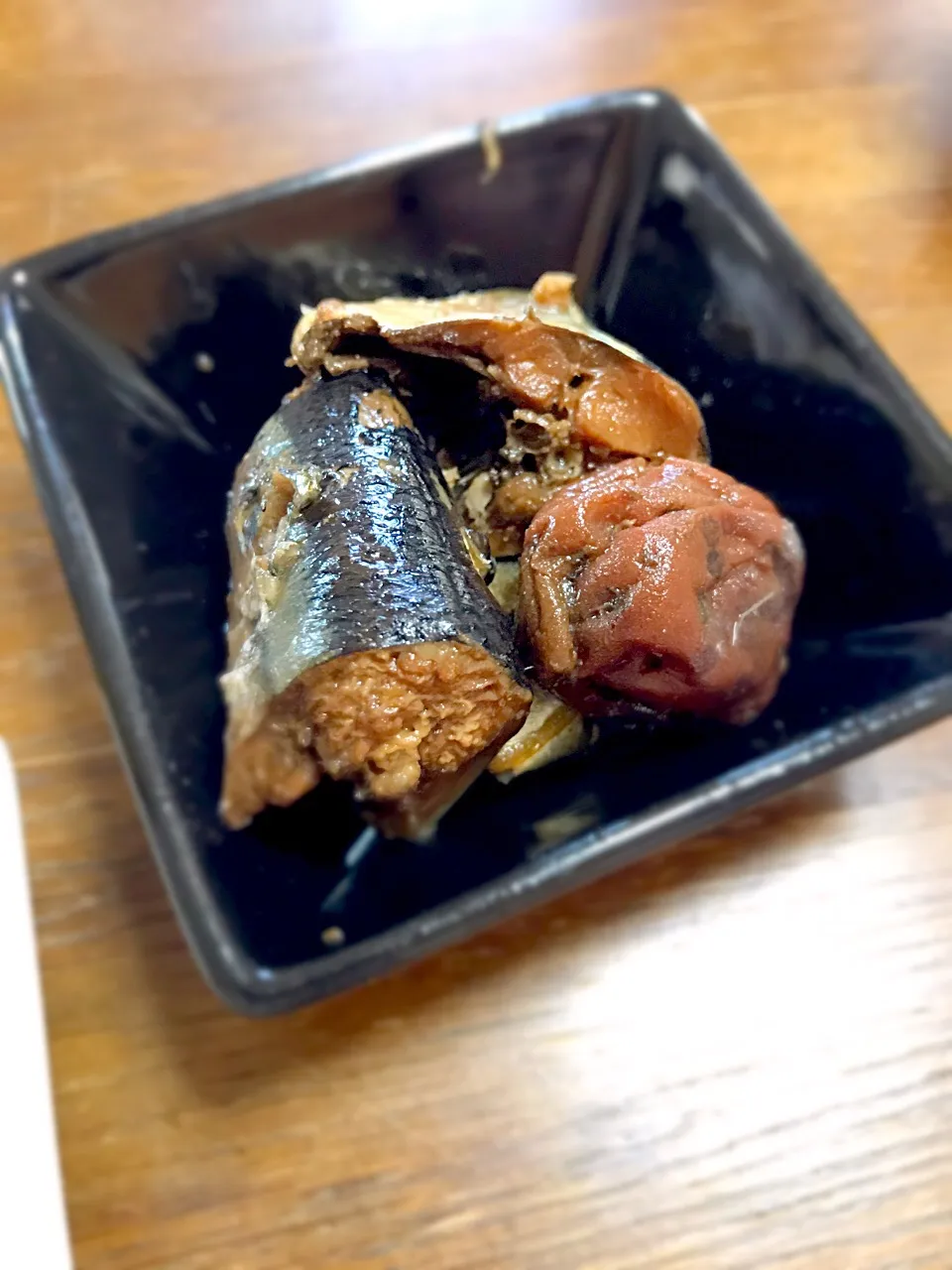 今が旬 秋刀魚の甘露煮 梅干し入り|ちびろ菌さん