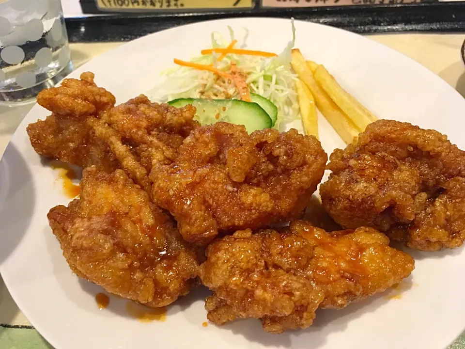 鶏のから揚げ
甘酢ソース|はっちぃさん