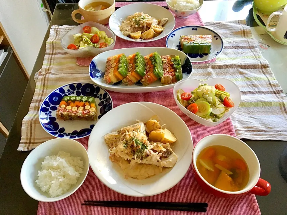 真鯛のレモンクリーム煮のご飯|みよさん