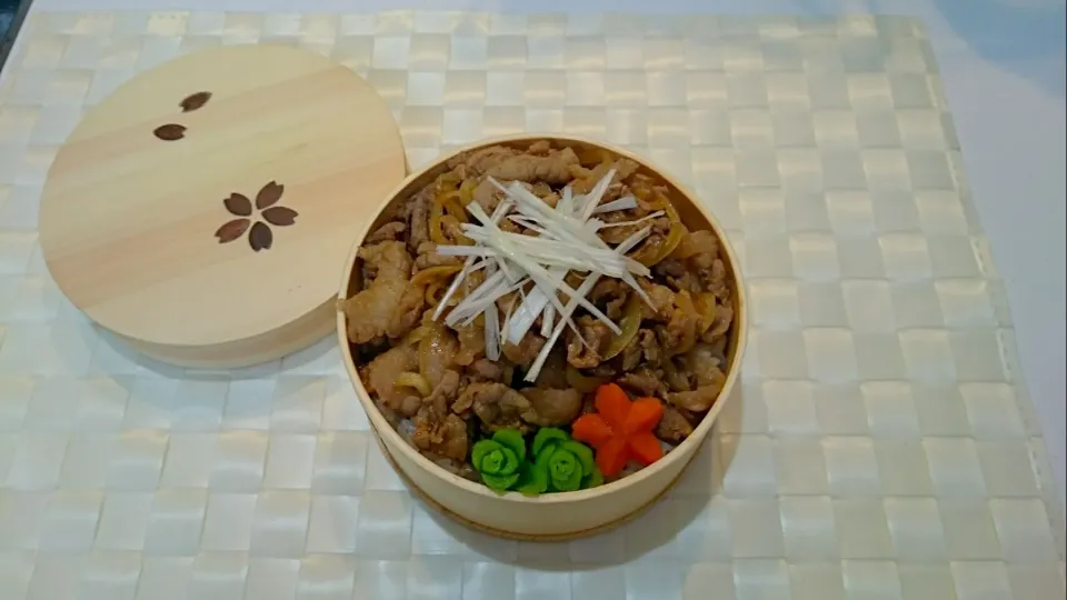 豚丼弁当|LaLamamaさん