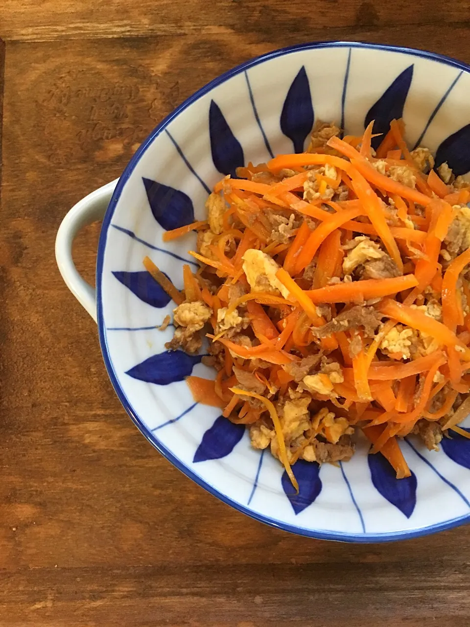 Snapdishの料理写真:なだちいさんの料理 人参しりしり🥕|きのみんさん