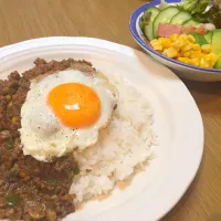 ドライカレー|りなぺさん