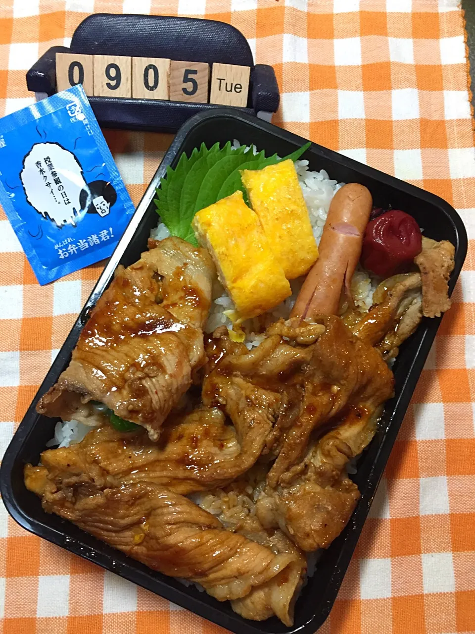 9月5日の高3男子のお弁当♪|ごっちさん