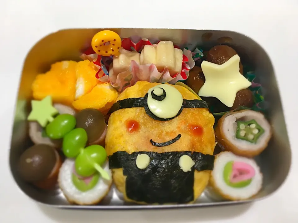 Snapdishの料理写真:ミニオン弁当|湯山亜理紗さん