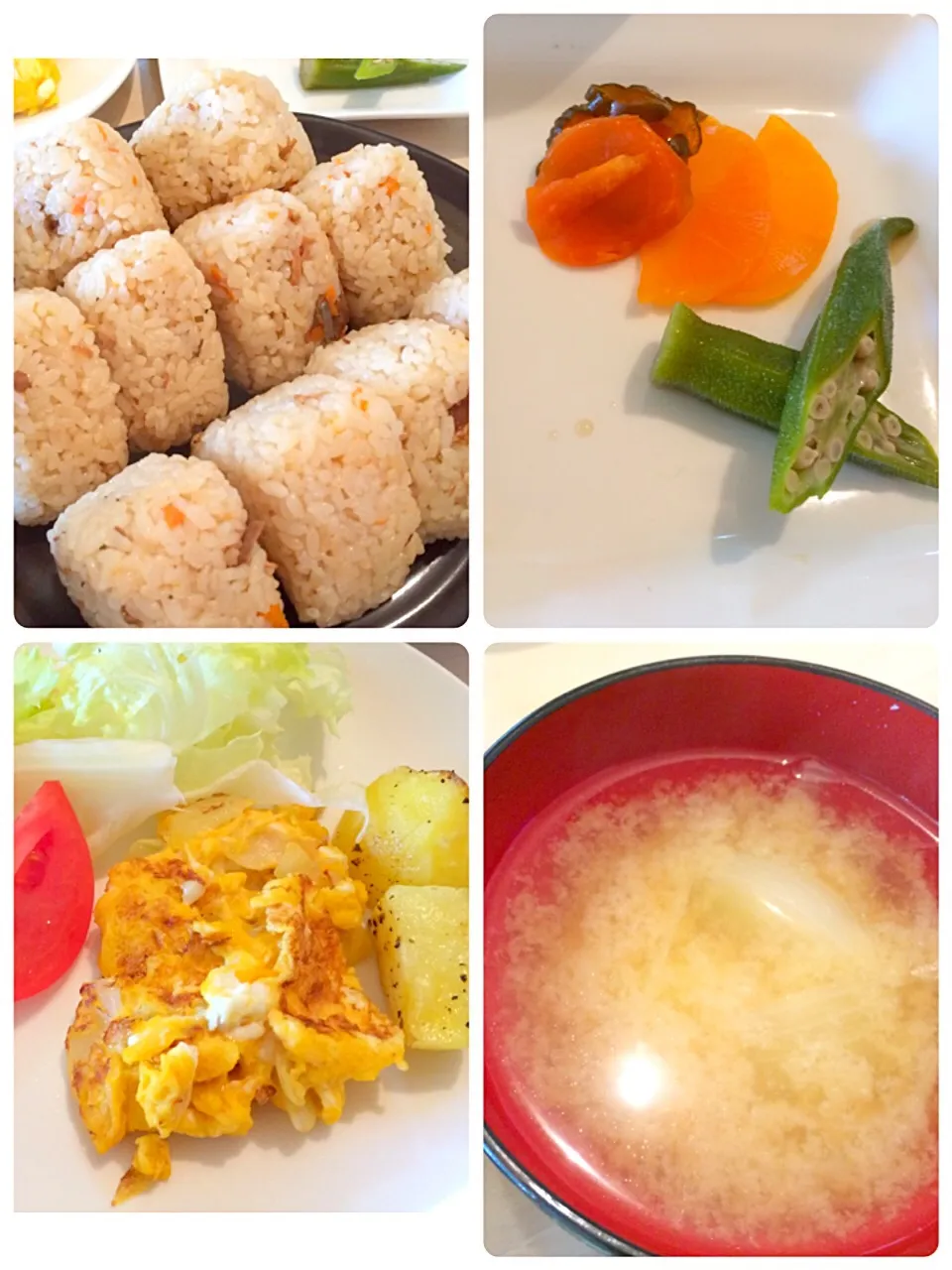 今日の男子料理2017/ 09/05
釜めしおにぎり🍙だよぉ〜✨✨✨|Booパパさん