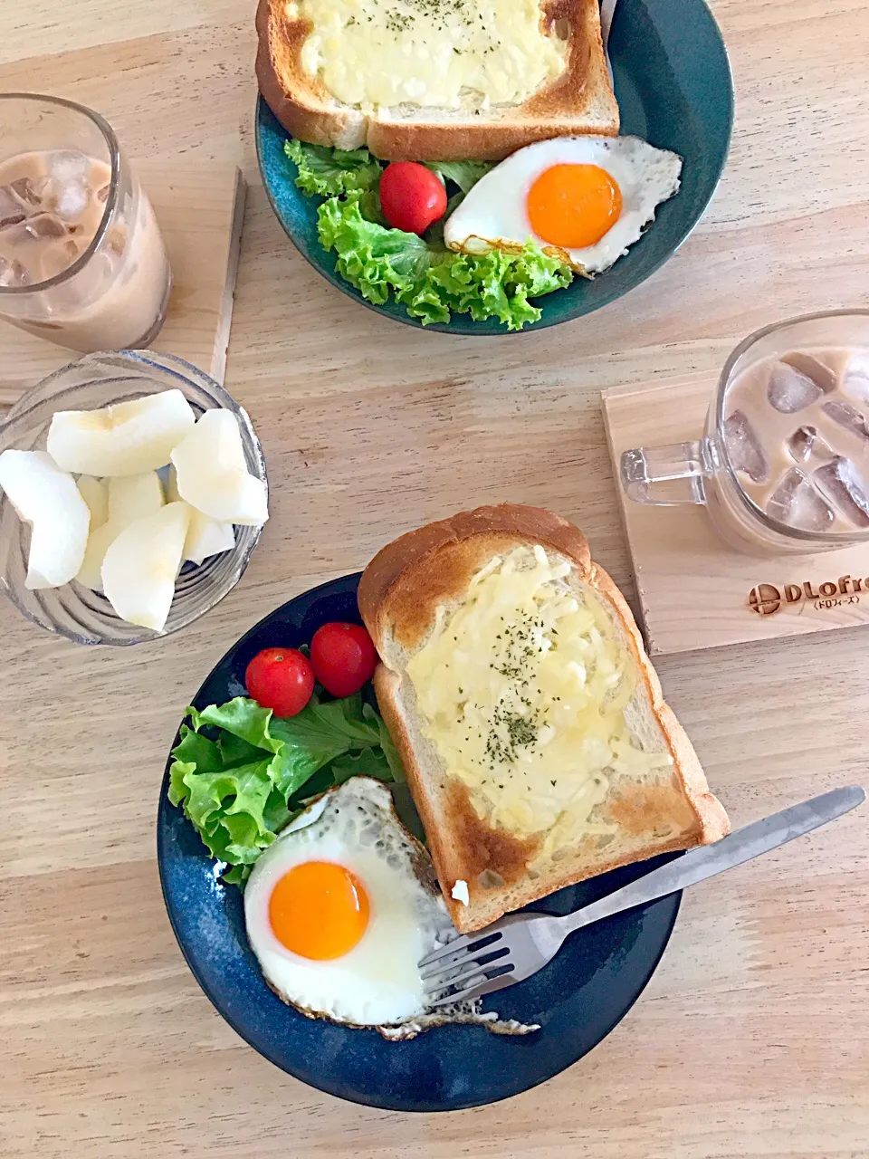 今日の朝ごはん🍳
朝は簡単に！！|gu-gohanさん