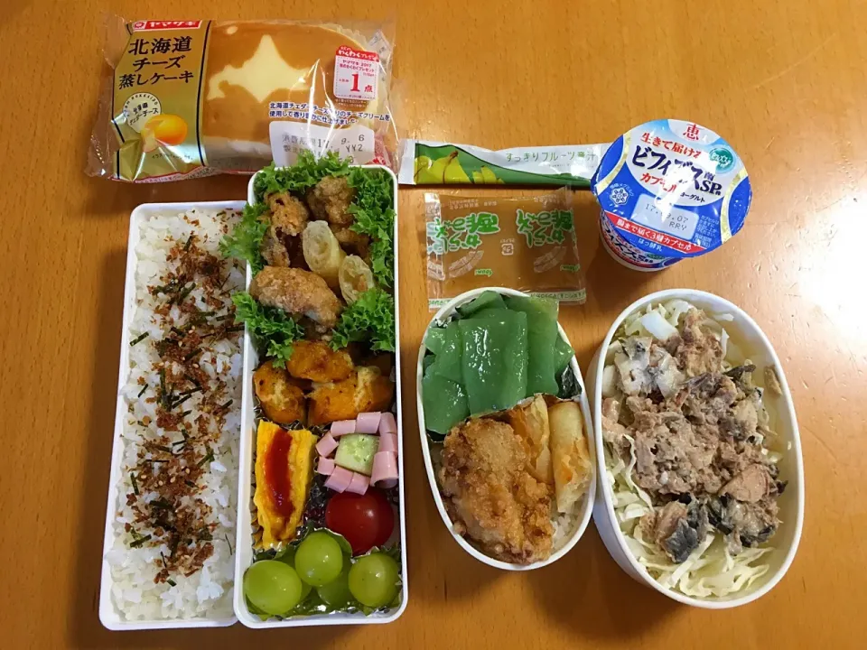 Snapdishの料理写真:今日のお弁当♡2017.9.5.|kimikimiさん