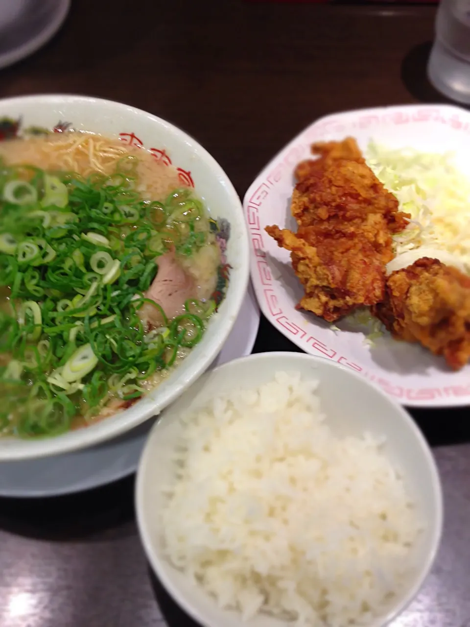 来来亭 唐揚げ定食
こってりラーメン変更|みちっちさん