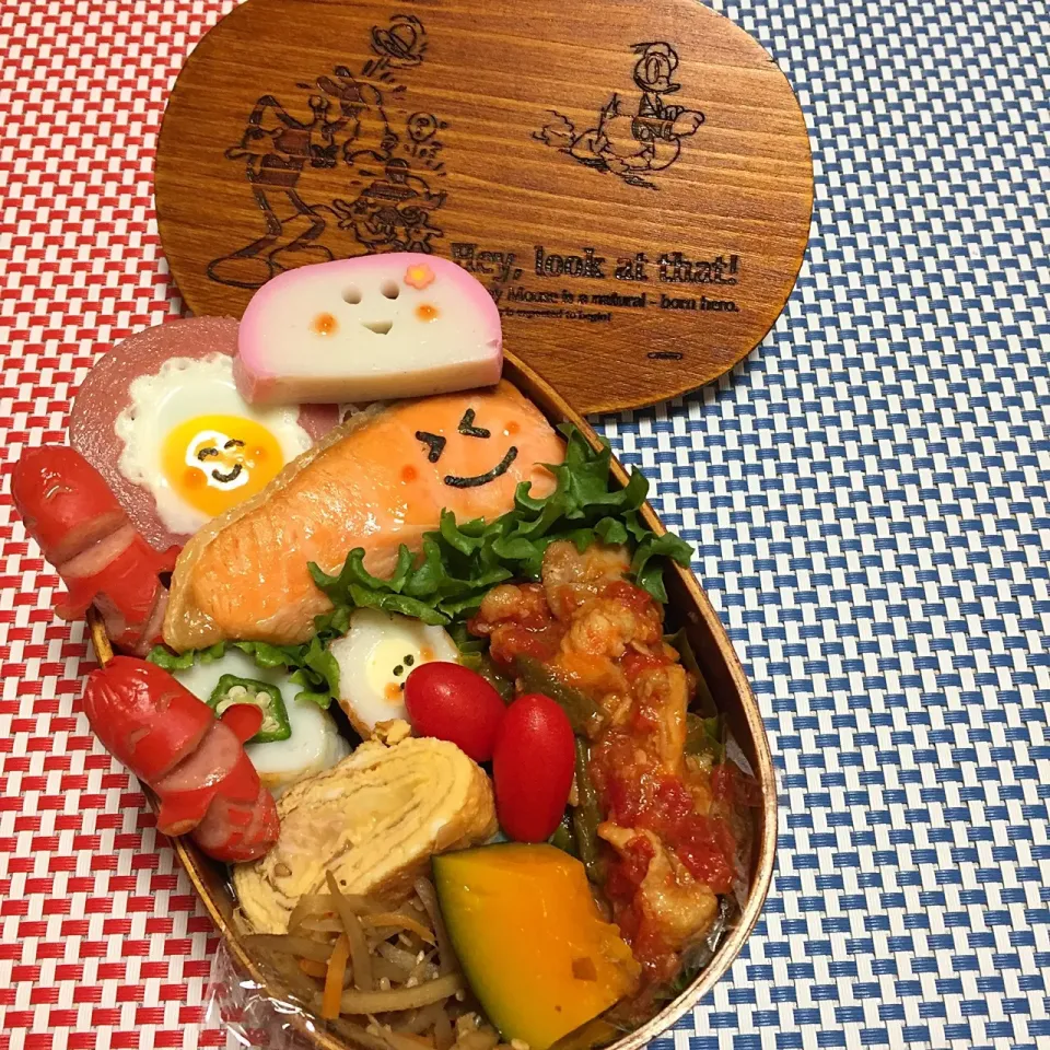 Snapdishの料理写真:2017年9月6日 オレ弁当♪|クッキングおやぢさん