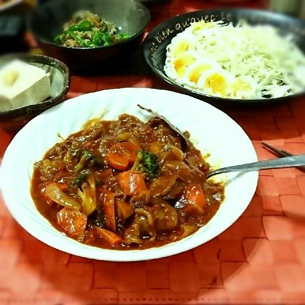 野菜ジュース使って簡単に★牛肉のトマトカレー|Reikoさん