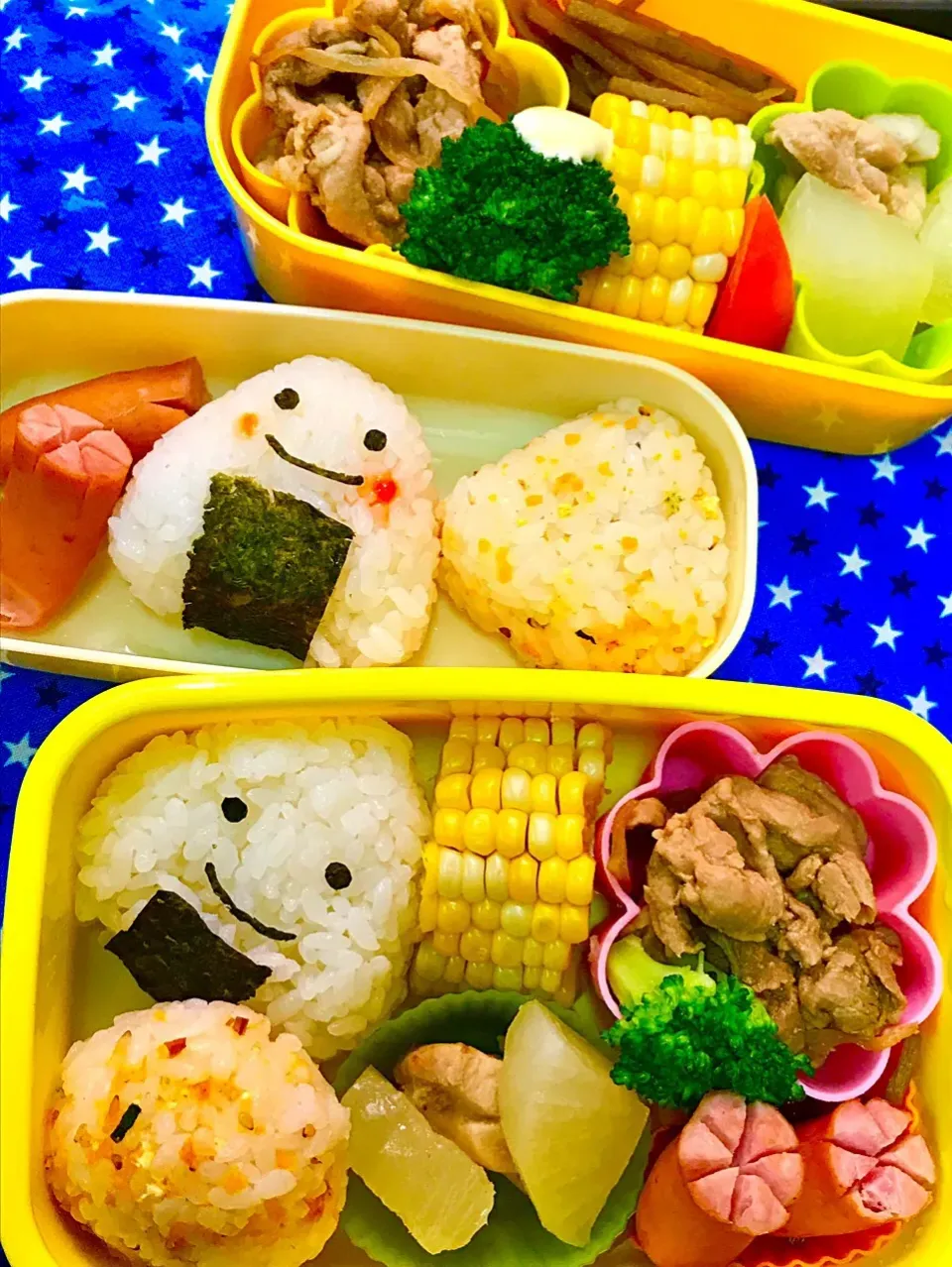 長男 次男 お弁当🍙
#年少 #年長 #幼稚園|ひかりさん