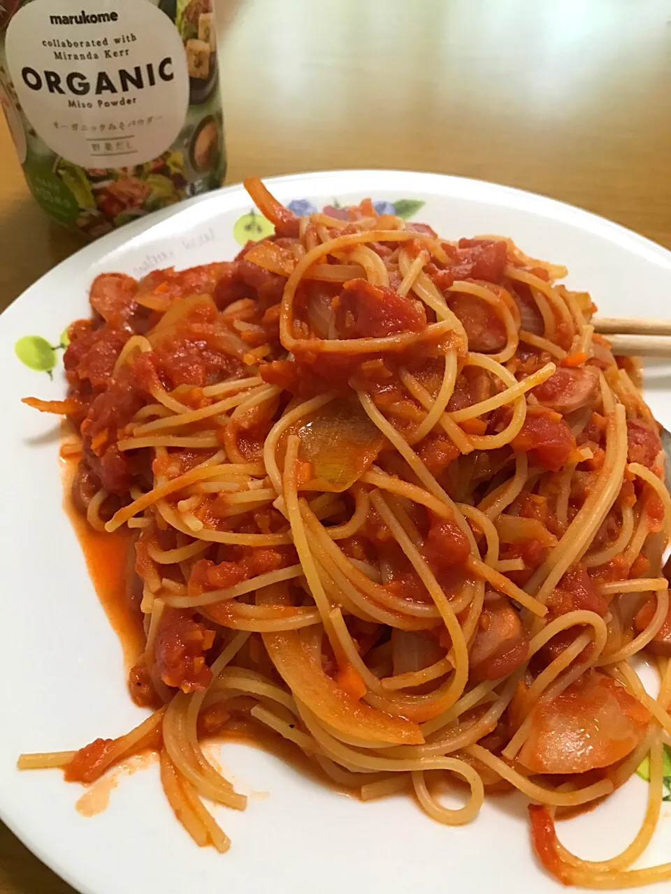 野菜だしのみそパウダーで、柚子ぽんず♪キッチンさんのお味噌deトマトパスタ♡|たまきさん