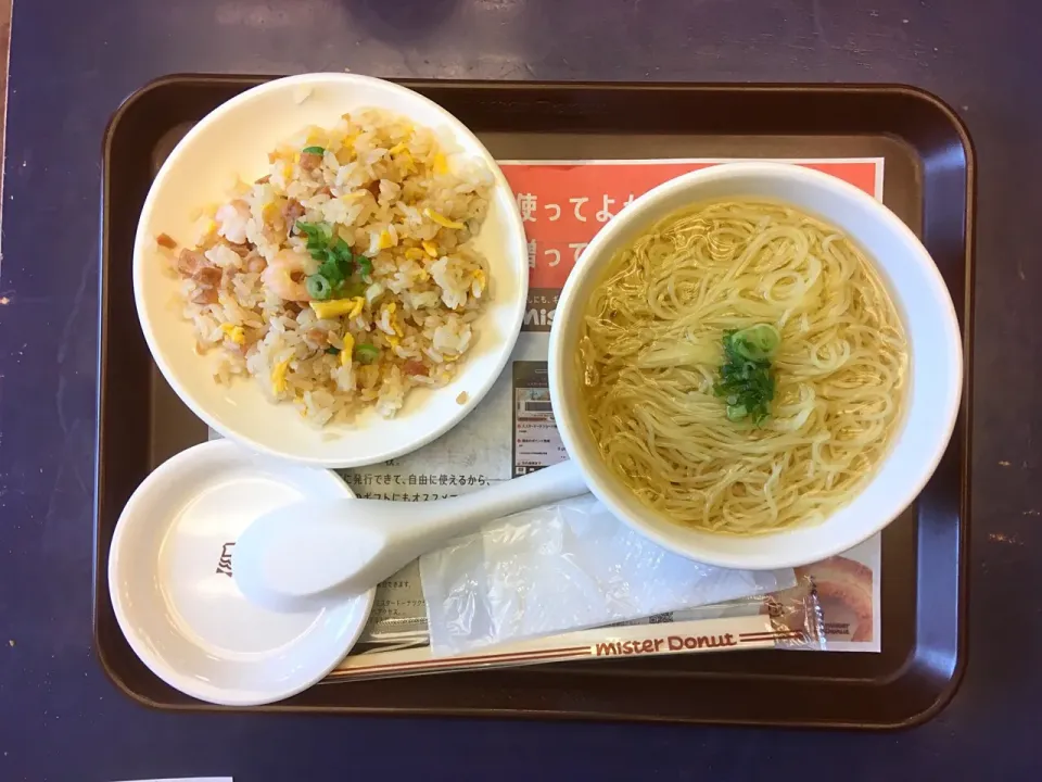 飲茶セット(汁そば)|ばーさんさん