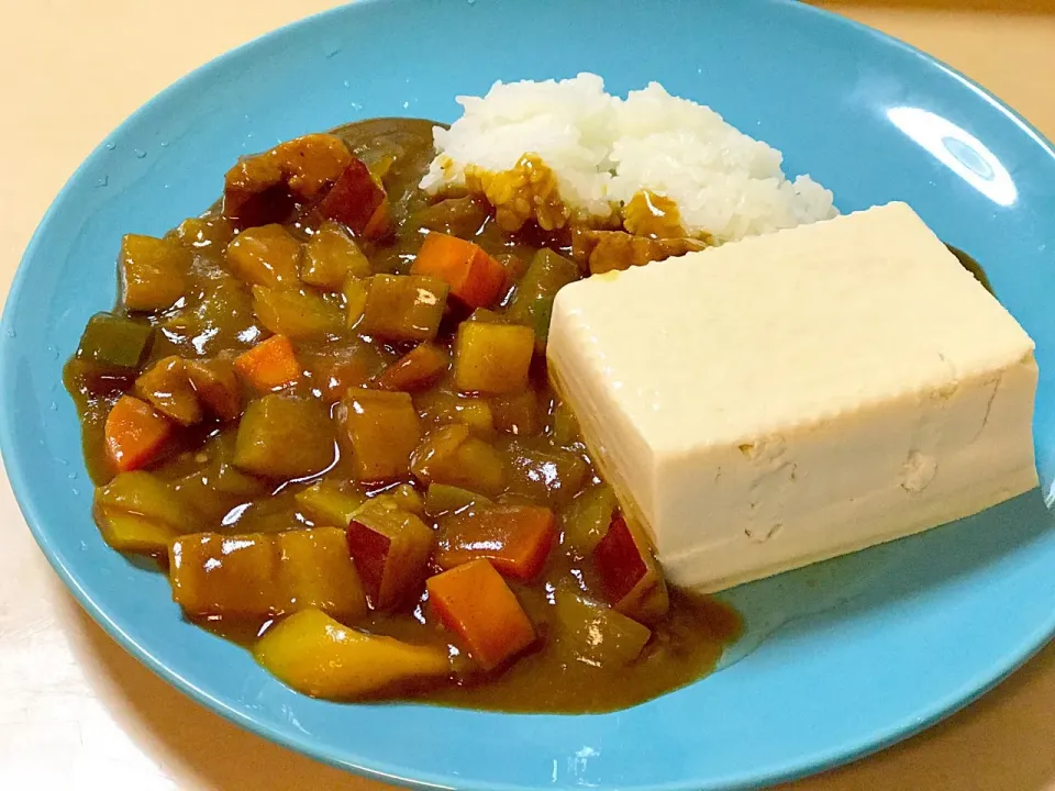 半豆腐野菜カレーミニライス|マハロ菊池さん