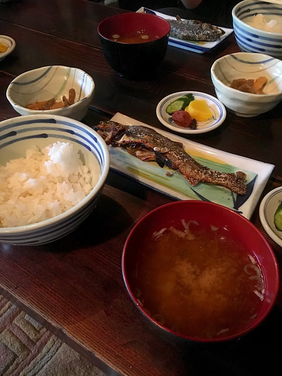 岩魚の塩焼き定食|友さん