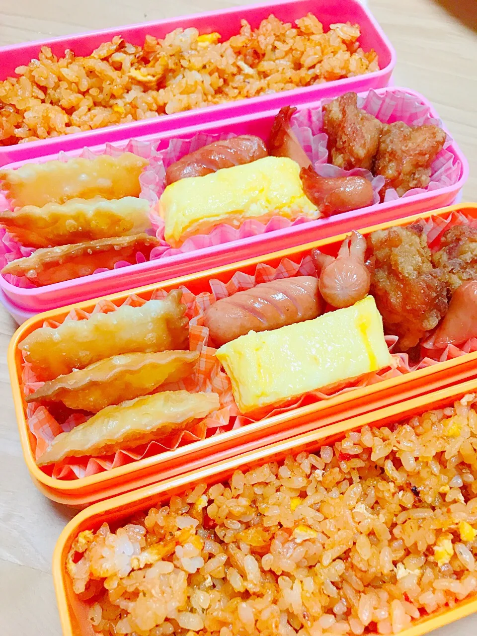 JKJCのケチャップライスと唐揚げ弁当|mamacatさん