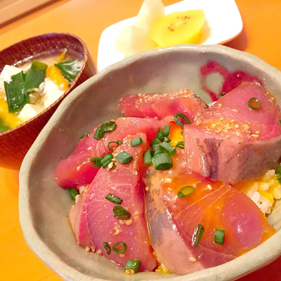 ハマチの漬け丼|harukaさん