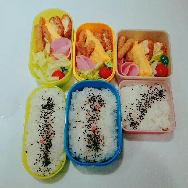 9/7(木)の3人弁当🍱|ふみぃさん