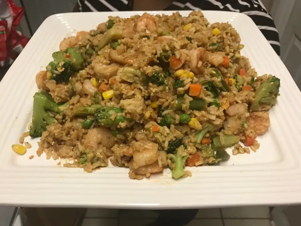 Fried Rice and Shrimp.|Tanya Wallerさん