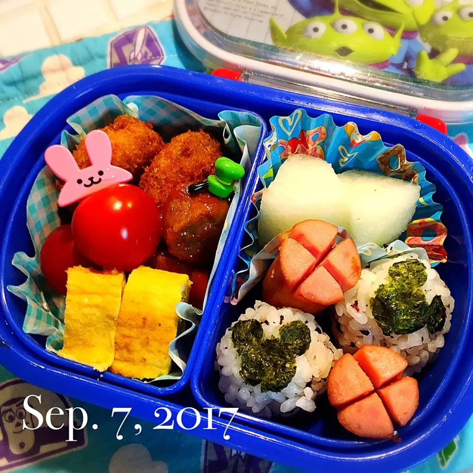 年少さん弁当
#お弁当 
#幼稚園|ヒロさん