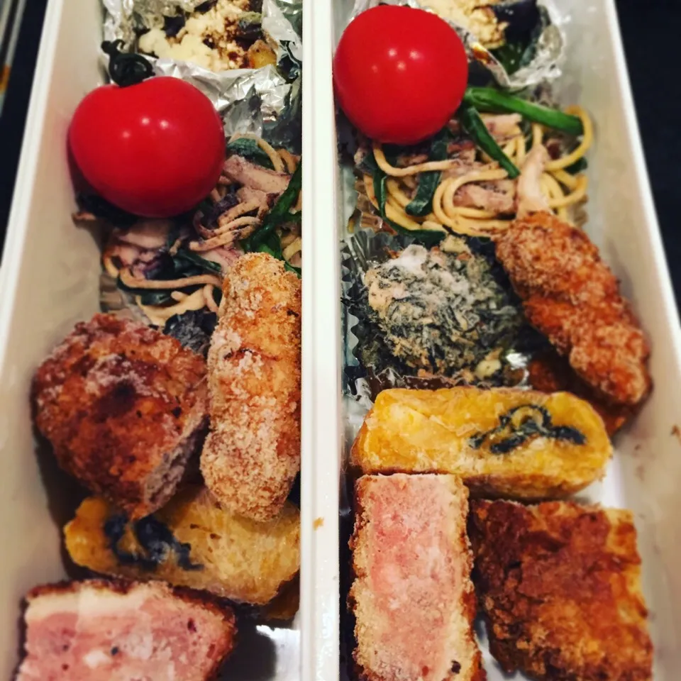 Snapdishの料理写真:今日のお弁当|kenji kojimaさん