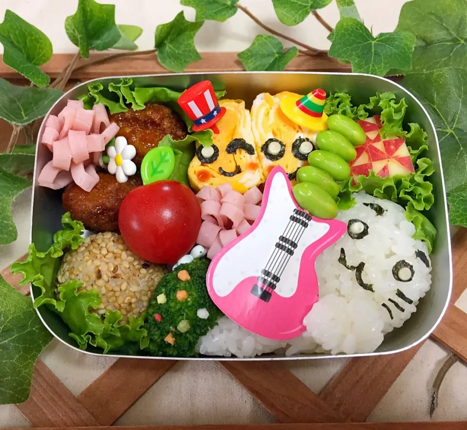 ゴマちゃん風ロックだぜ🎸弁当|tsumuchiさん