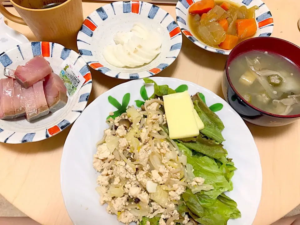 9月7日夕食|ばぁさんさん