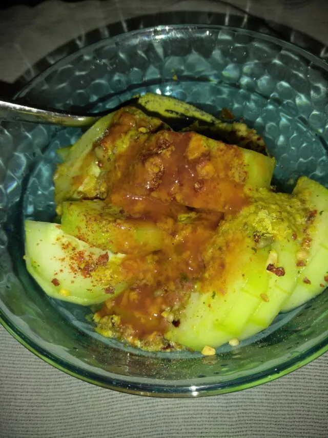 spicy cucumbers|Polly Gelfusoさん