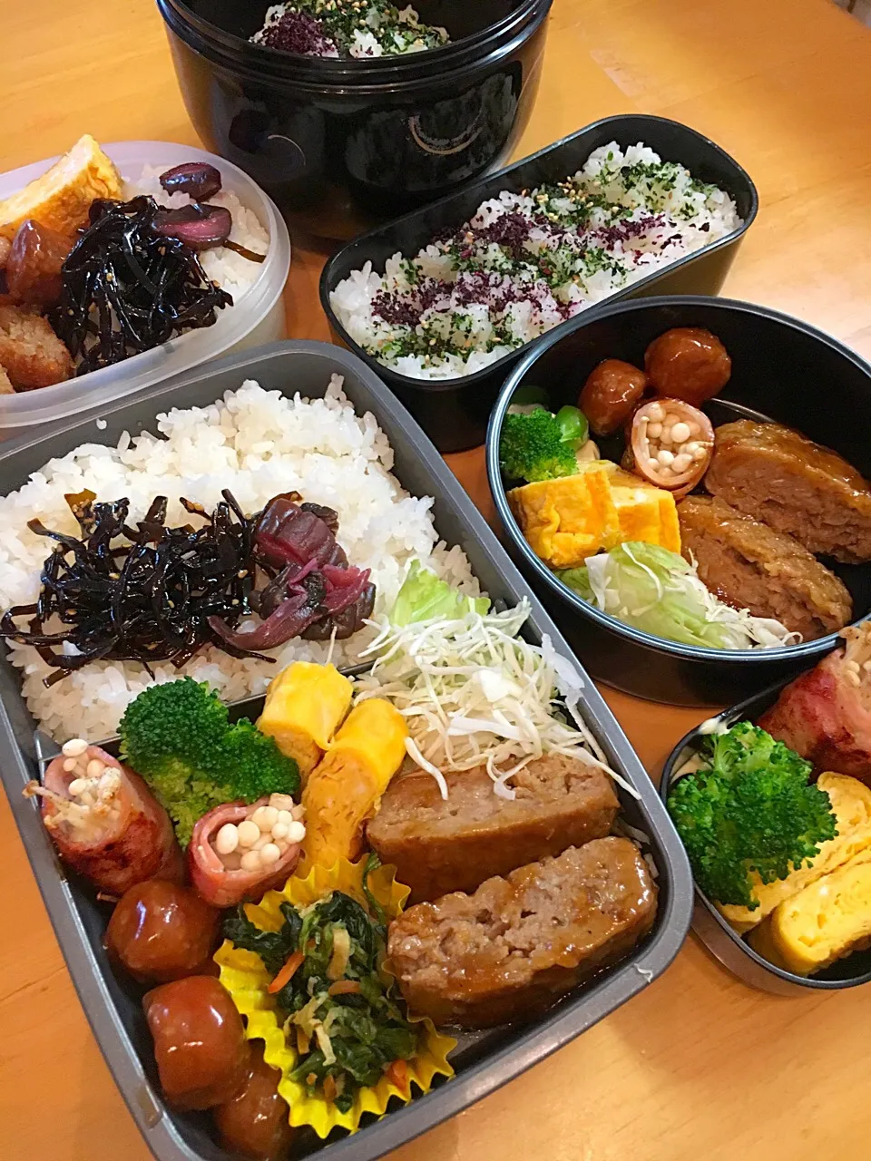 Snapdishの料理写真:9月8日。今日のお弁当＆置き弁。|美也子さん