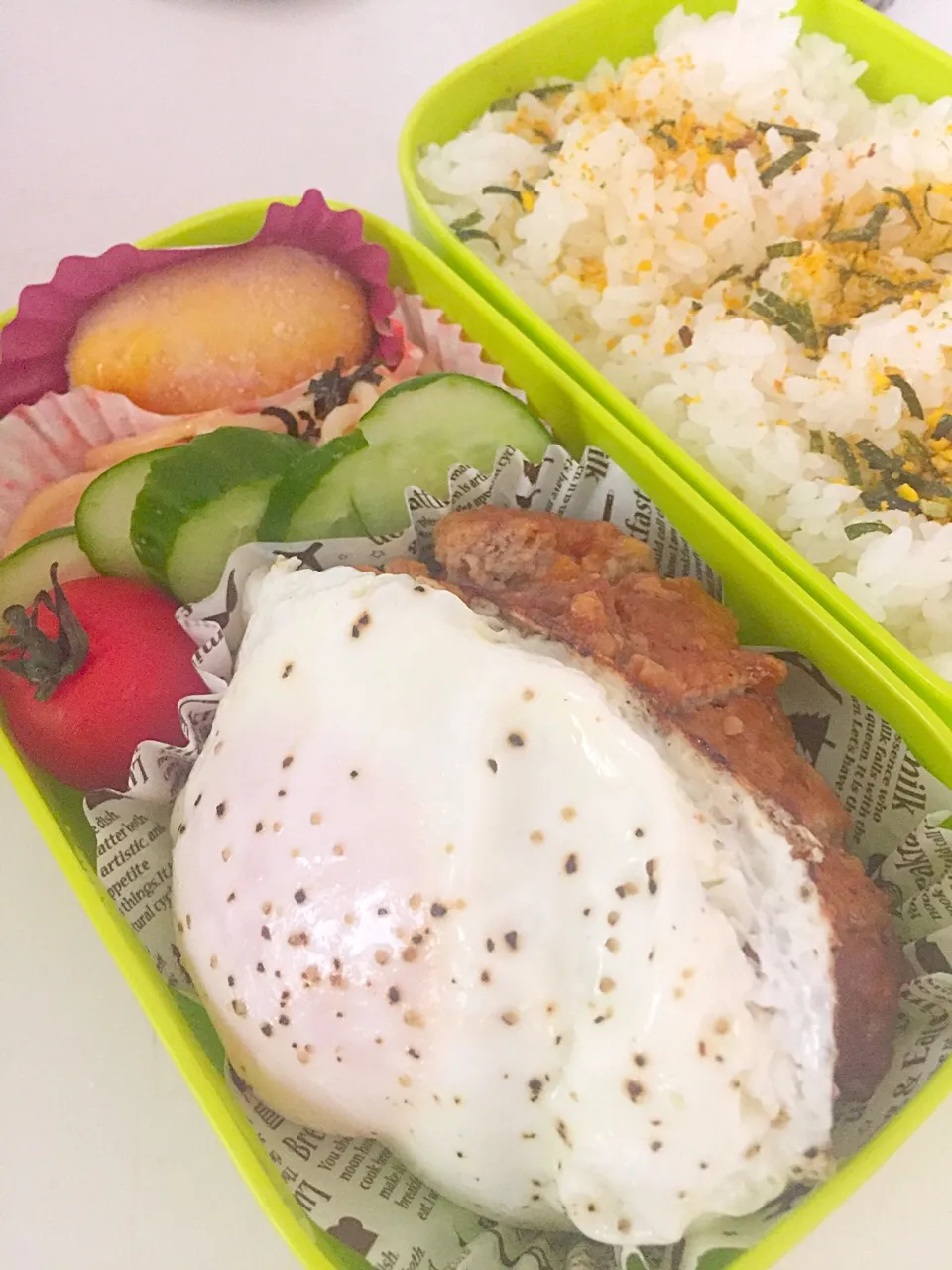 煮込みハンバーグ弁当🍱|asamisaraさん