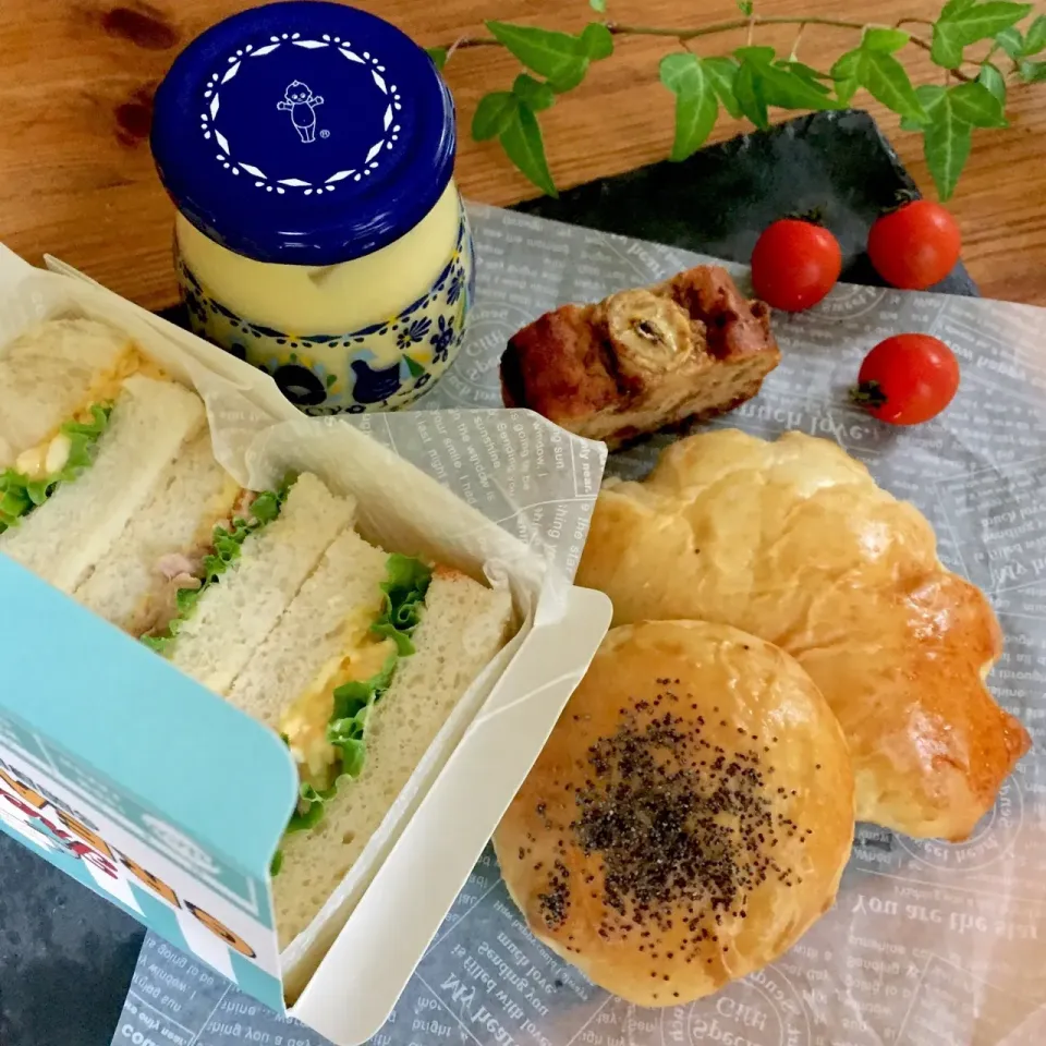 9/8 パンランチ🍞|カタツムリさん