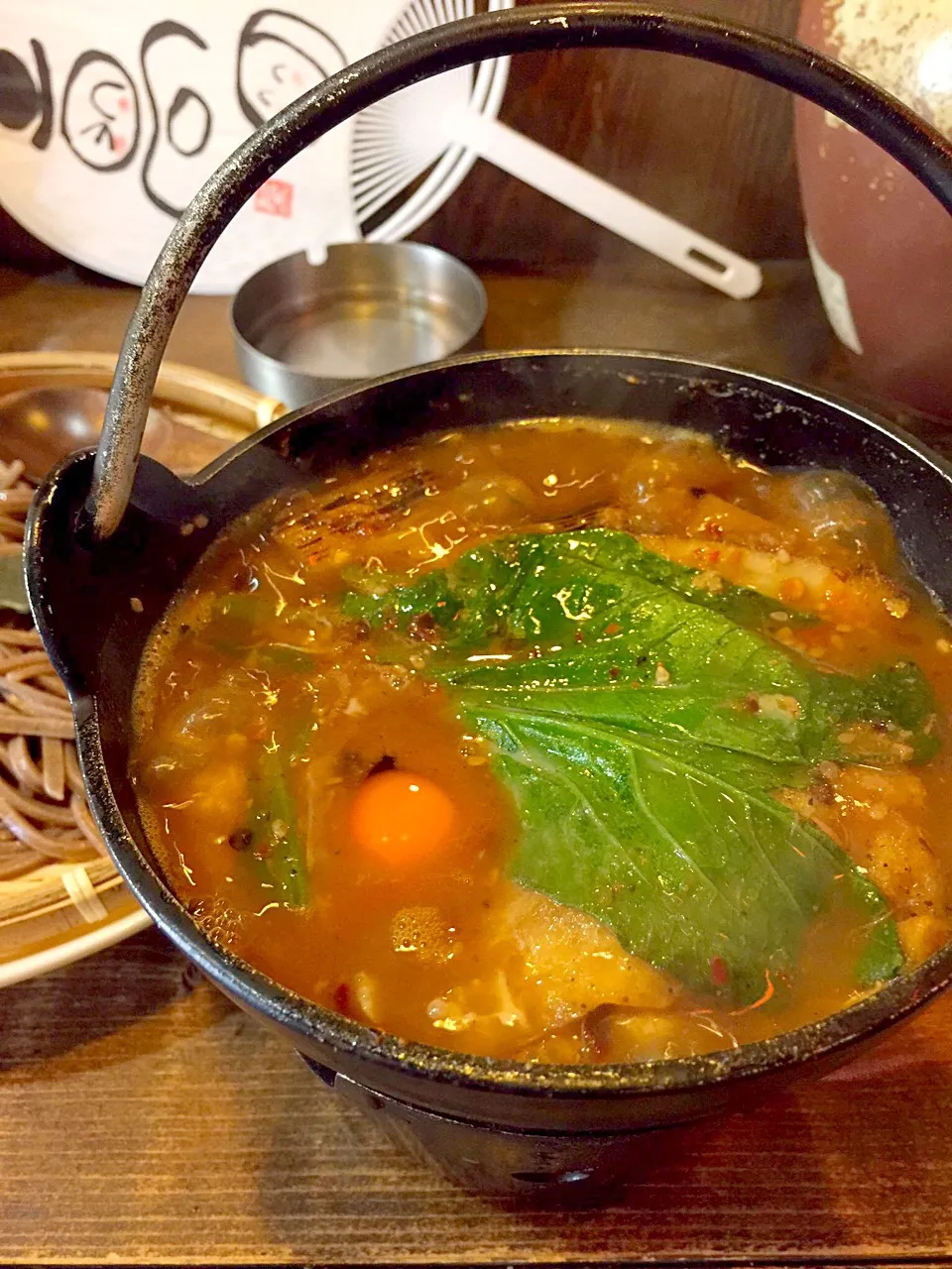 カレーとうじ蕎麦|亀戸 養生蕎麦 高のさん