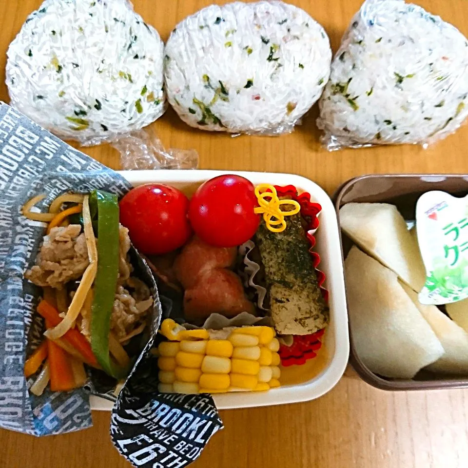 17*09*08 息子弁当|hilocoさん