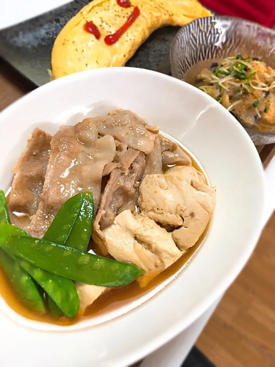 作り置き定食〜肉豆腐〜|ママさんさん