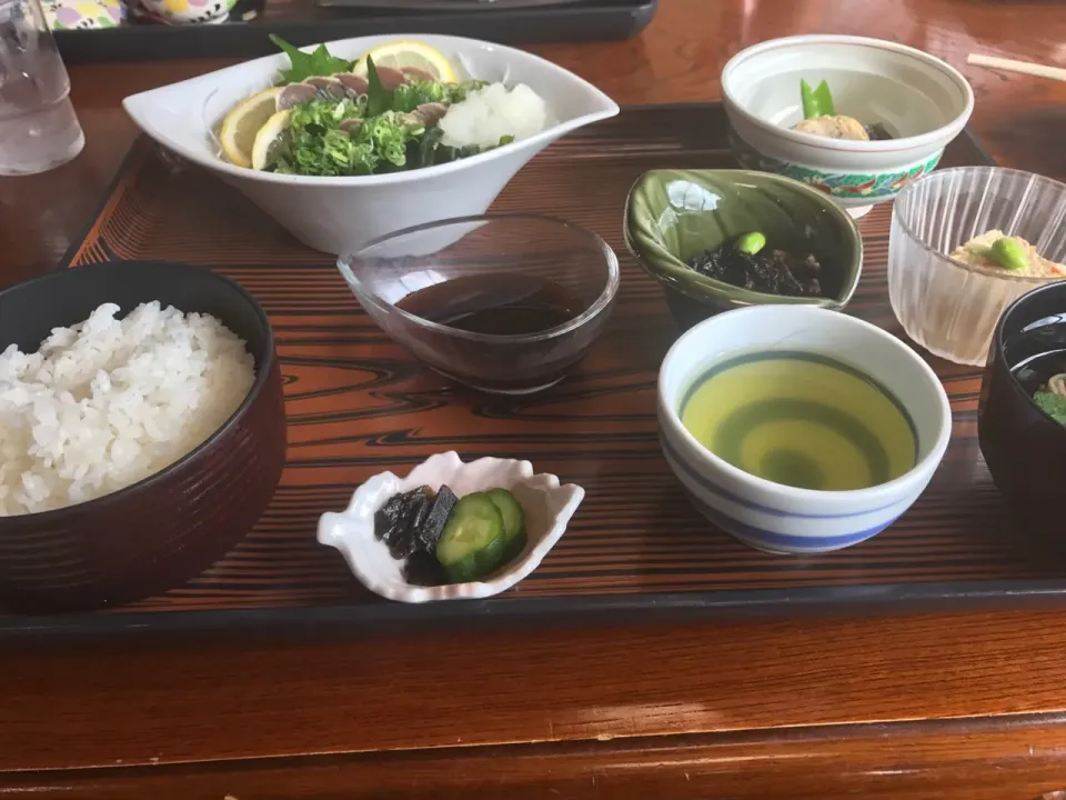 カツオたたき定食|堀河 史麿さん